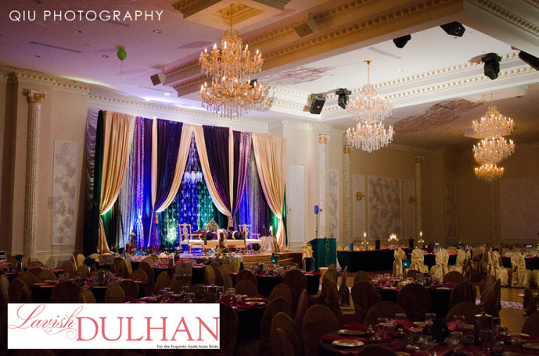 Lavish Dulhan Qiu Photography Chandni Banquet Hall Wedding